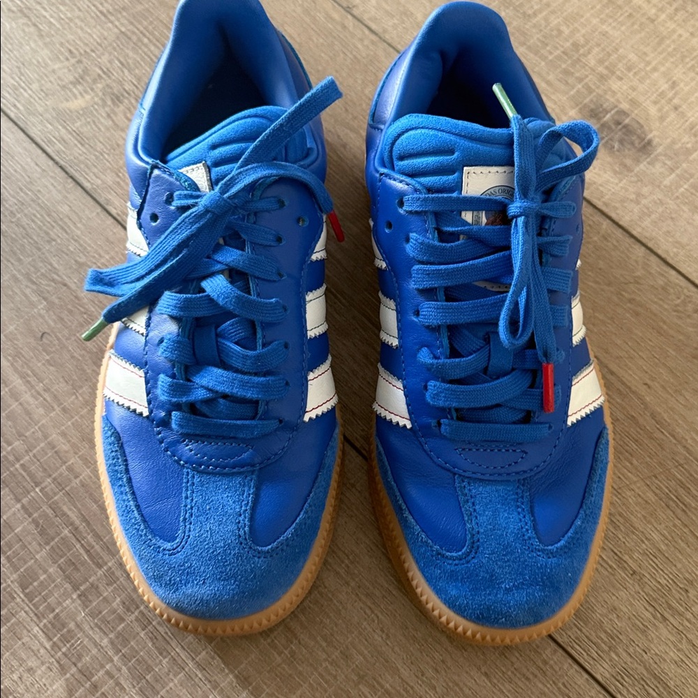 Adidas Samba XLG JI0865 men size 7 - Blue and White Paris Olympics